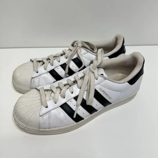 Adidas Super Star la marques Aux3 Sneakers‎ Size 8.5 - Image 5