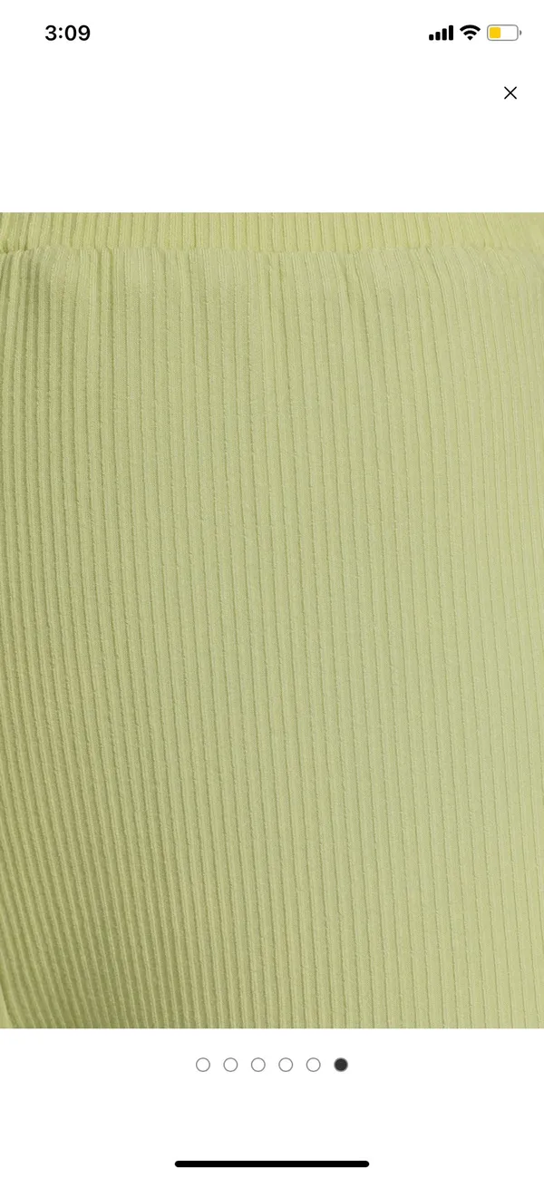 Lounge Lulu’s Light Green Ribbed Wide-Leg Pants - Image 6