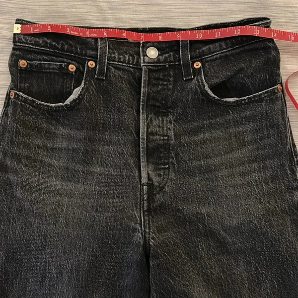 Levi’s Ribcage Straight Ankle Sz 27 - Image 9