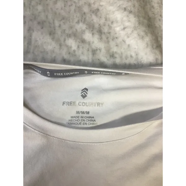 Free Country Womens Microtech Chill Dolman Sleeve Top White Medium 7ILAS4327 NWT - Image 3