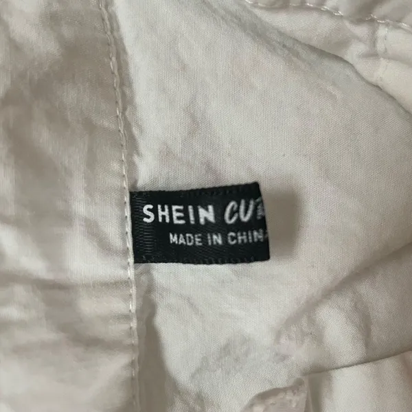 SheIn Plus Solid Button Front Dickie - Image 3