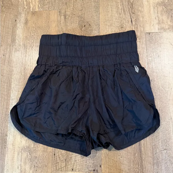 Free People Movement The Way Home High-Waist Black Women's Athletic Shorts Small - Image 3