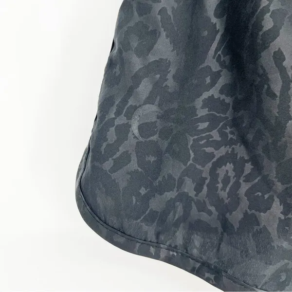 ZYIA Active Bomber Animal Print Running Shorts Women's XL Black Athletic - Image 6
