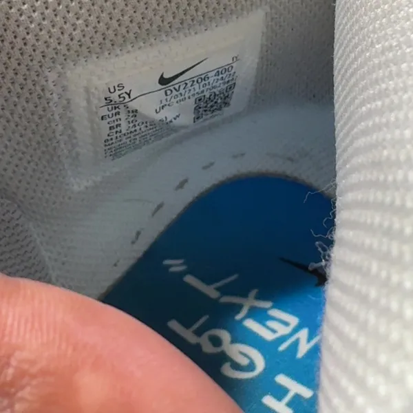 Nike‎ Dunk High Blue Mint Clean Streetwear Sneaker hightop 5.5Y W7 DV2206-400 - Image 10