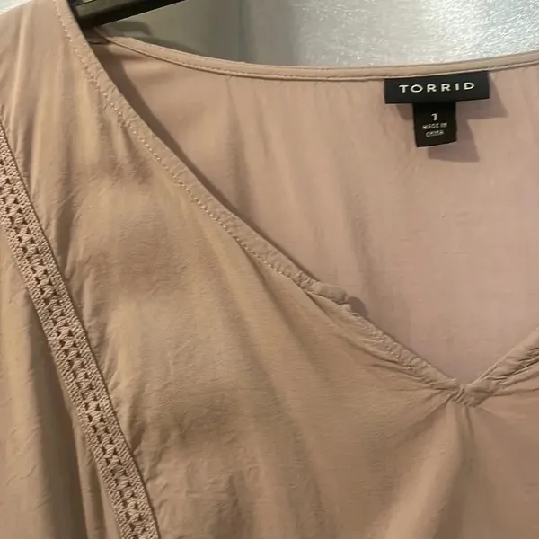 Torrid size 1 lavender blouse - Image 2
