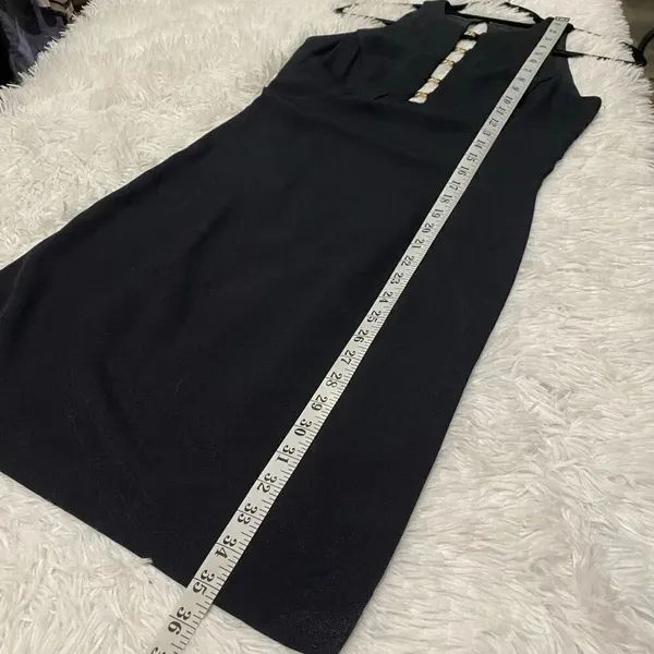 Gunne Sax Jessica McClintock Vintage 90’s Mini Dress in Black Size 9/10 - Image 5