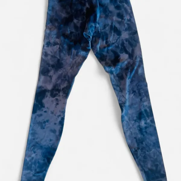 Lululemon Diamond Dye High Rise Leggings Navy Blue - Image 2