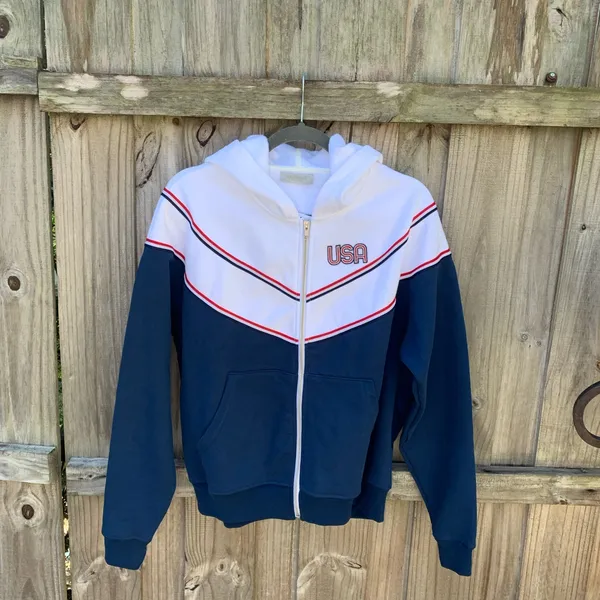 Free People American Track Zip Hoodie - Image 11