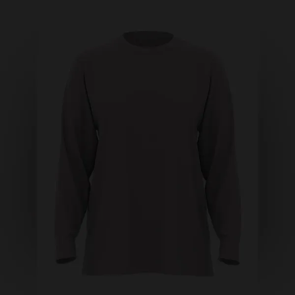 PINK New - CAMPUS COTTON LONG-SLEEVE TEE‎ - Image 2