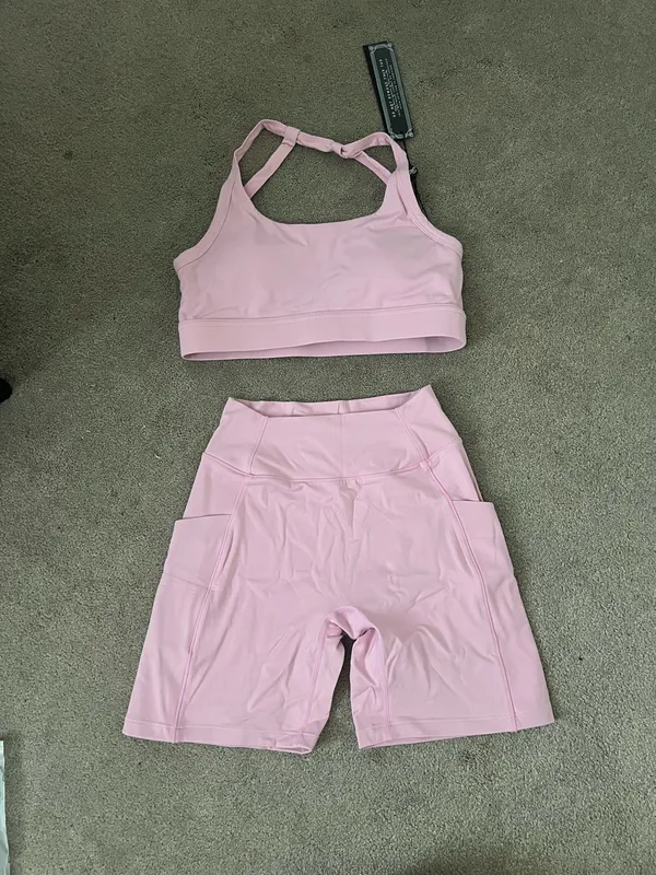 young la pink workout set - Image 4