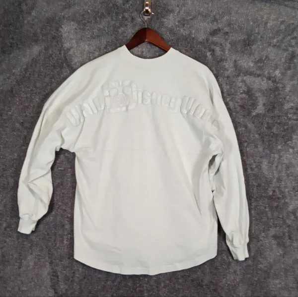 Disney spirit Jersey Disneyworld long sleeve women's size Medium - Image 3