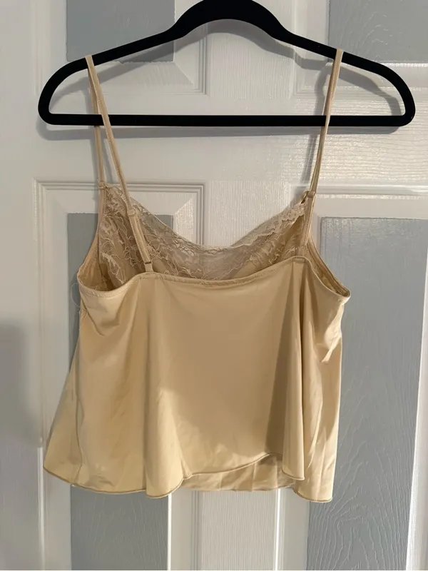 Free People Sophie Camisole in Light Beige - Image 3