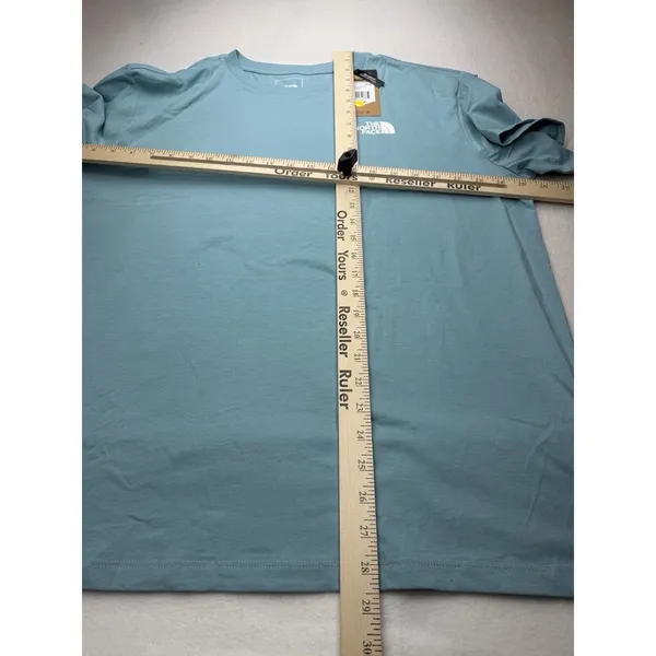 The North Face Women's Short Sleeve Box NSE T-Shirt Blue Size XL NWT - Image 6