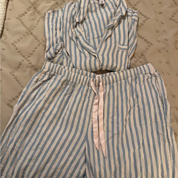 Striped Women's Pajama Set - Image 7