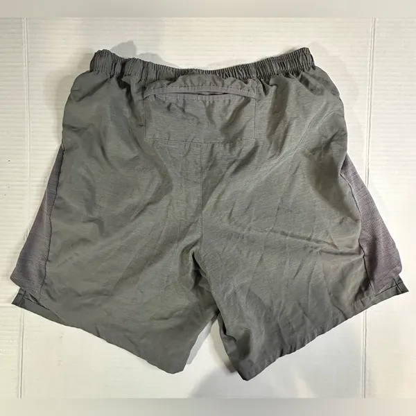 Nike Dri-Fit Gray Workout Running Short with Inner Panty Women Size Small‎ - Image 6
