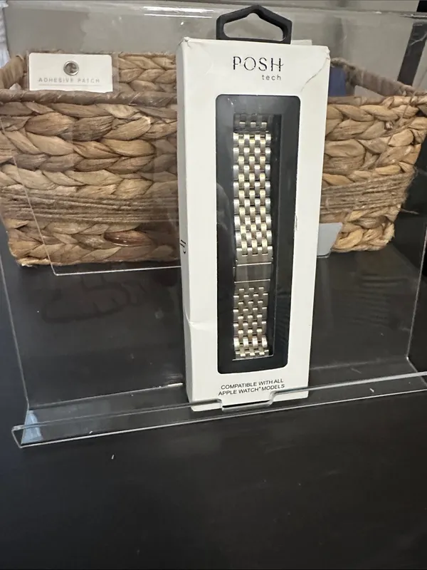 Gold and Silver Two-Tone Metal Watch Band for Apple Watches NWT - Image 2