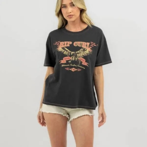 Rip Curl Ultimate Surf Relaxed Graphic T-Shirt size S - Image 7