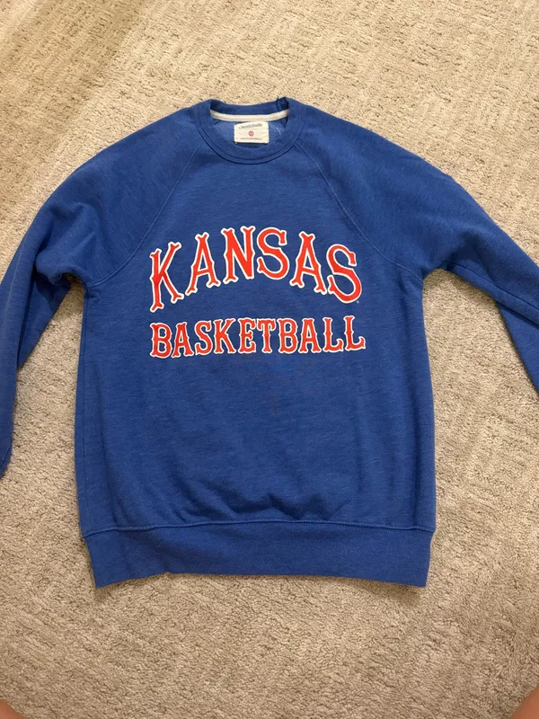 Charlie Hustle Kansas Basketball sweatshirt - Image 2