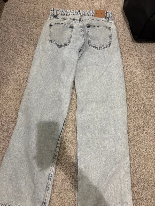 Motel Rocks Low-Rise Parallel Jeans - Image 3