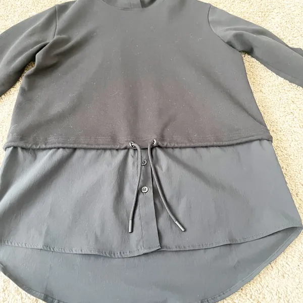 Athleta Charcoal Hoodie‎ Sweatshirt - Image 5