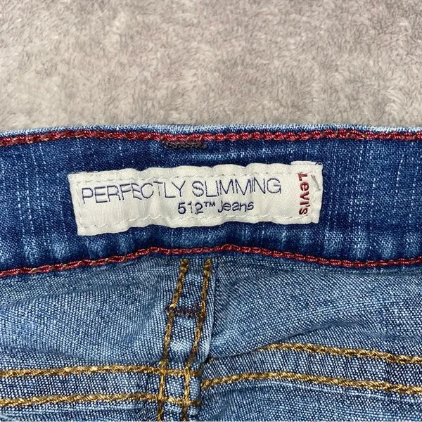 Levi's Vintage high waisted jeans perfectly slim fitting 512 - Image 7