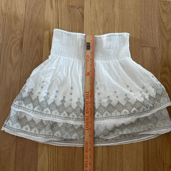 XS White Lace Skirt‎ by White House Black Market Boho - Image 6