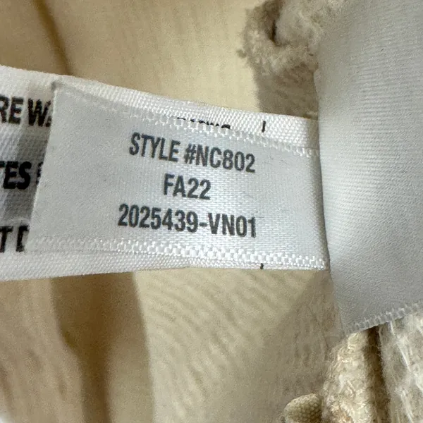 Madewell Waffleback Branner Shirt Jacket Shacket NC802 Faded Seagrass XL Neutral - Image 8