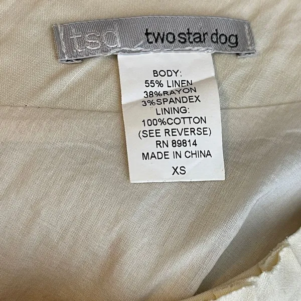 TSD Two‎ Star Dog Dress Ivory - Image 2