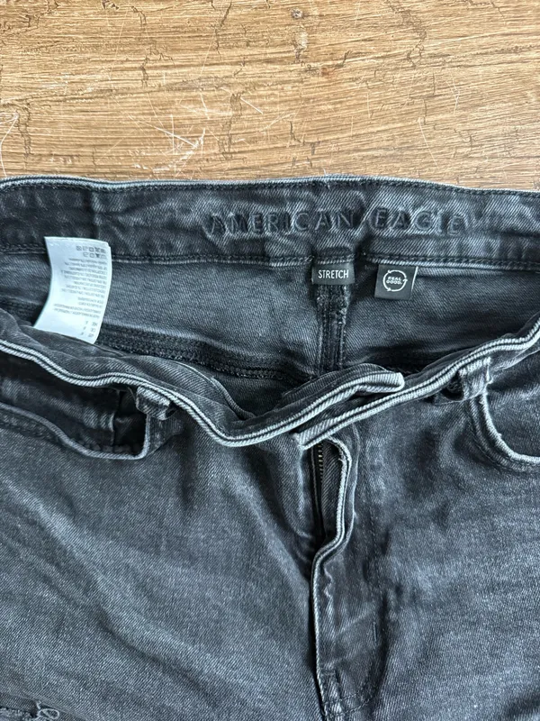 Black American Eagle Shorts - Image 3