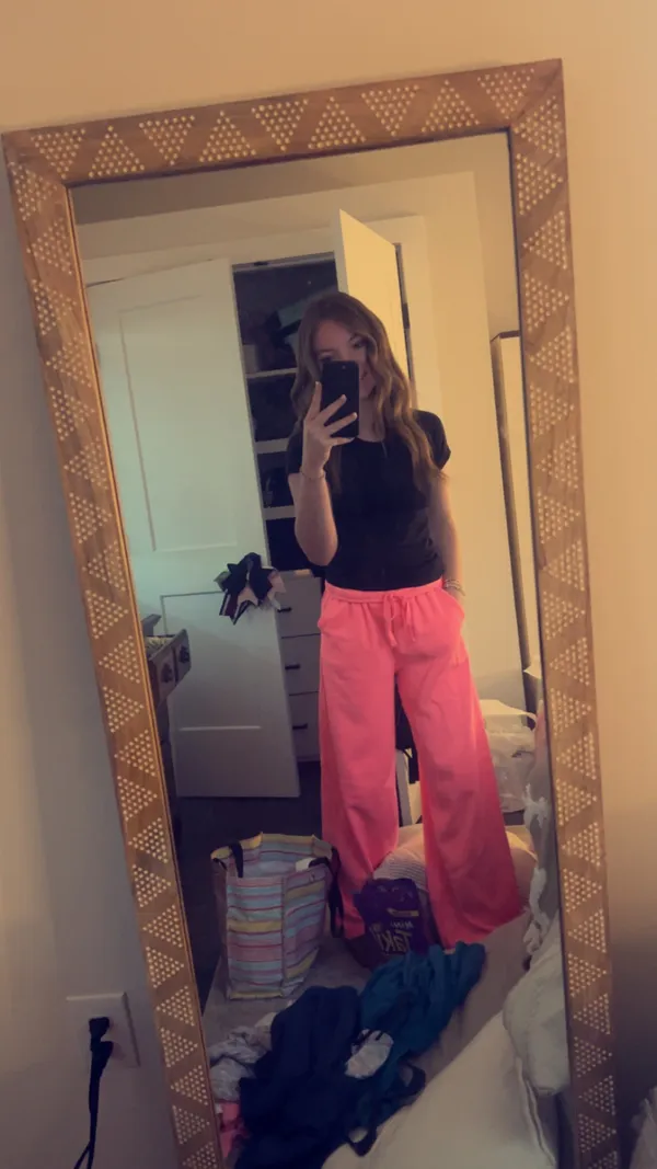 Blue gap wide leg sweatpants  - Image 2