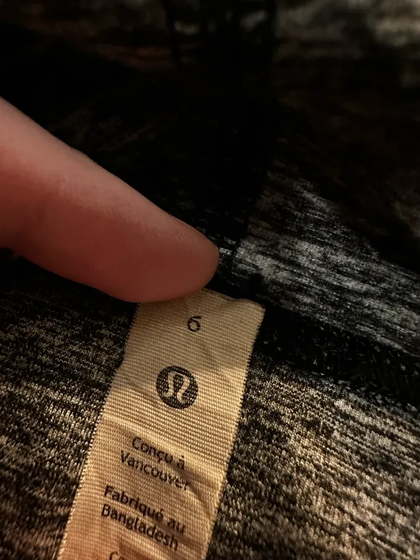 Lululemon Ready to Rulu Fleece Pullover heathered black - Image 7