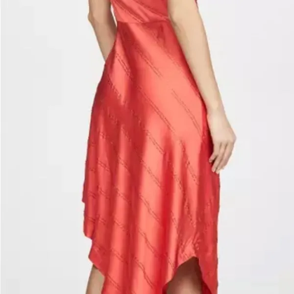 Retrofete Lilly Red Sequin Midi Slip Dress NWT Sz. S - Image 11
