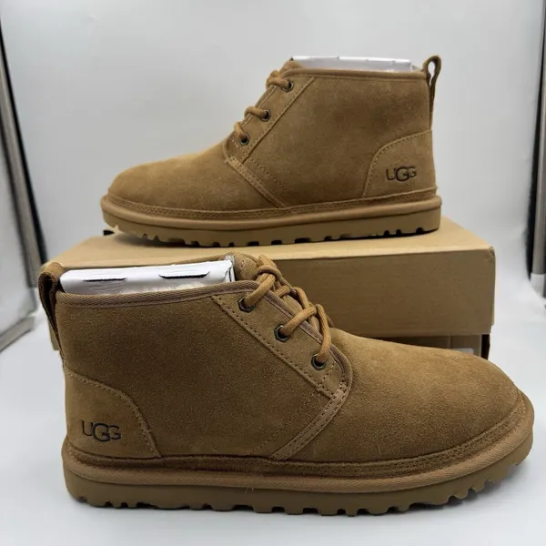 Authentic UGG Women’s Neumel Chukka Boots Chestnut US 10 Style 1094269New In Box - Image 2