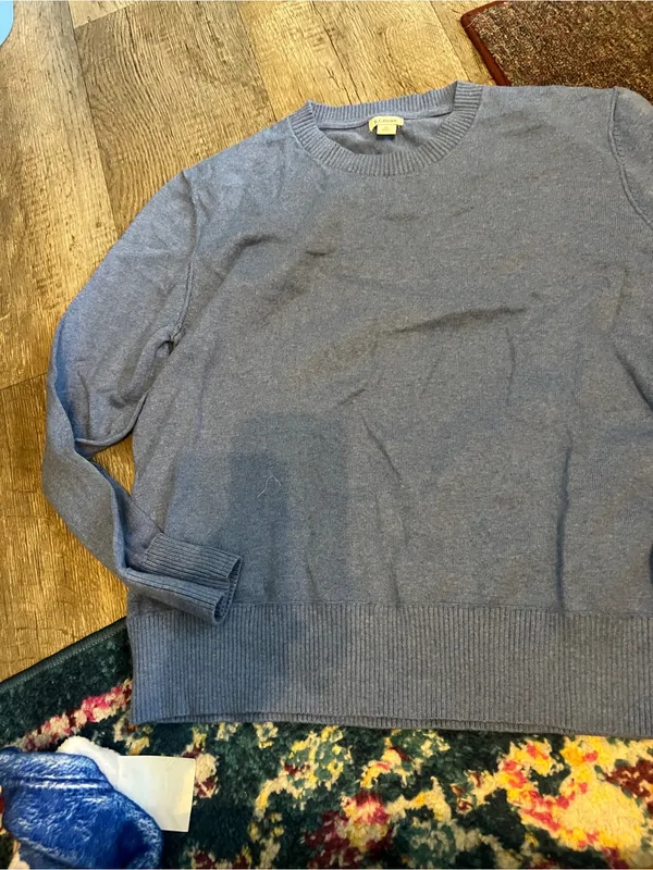 Ll bean blue sweater size M Size M - Image 5