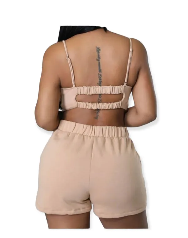 Crossed Black Two Piece Set Size L - Image 3