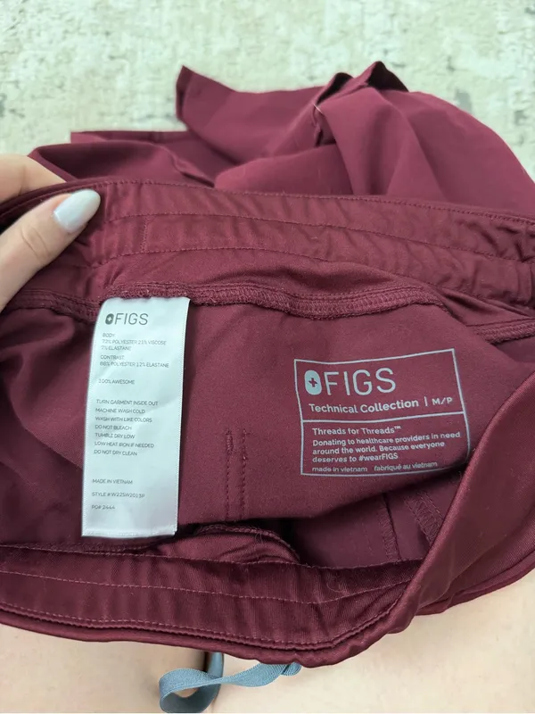 Figs Kade Straight-Leg Scrub Pant Size Medium - Image 4