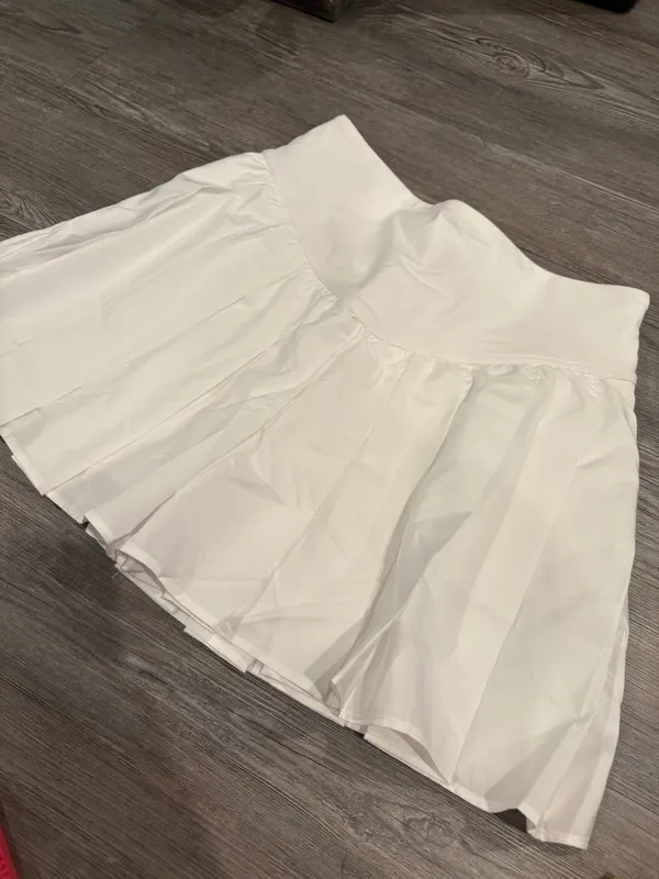 Free People Movement Swing of Thing Skort Size Small White NWT - Image 3