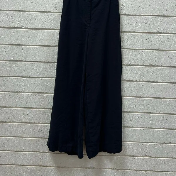 H & M Black Wide Leg Dress Pants size 2 - Image 7