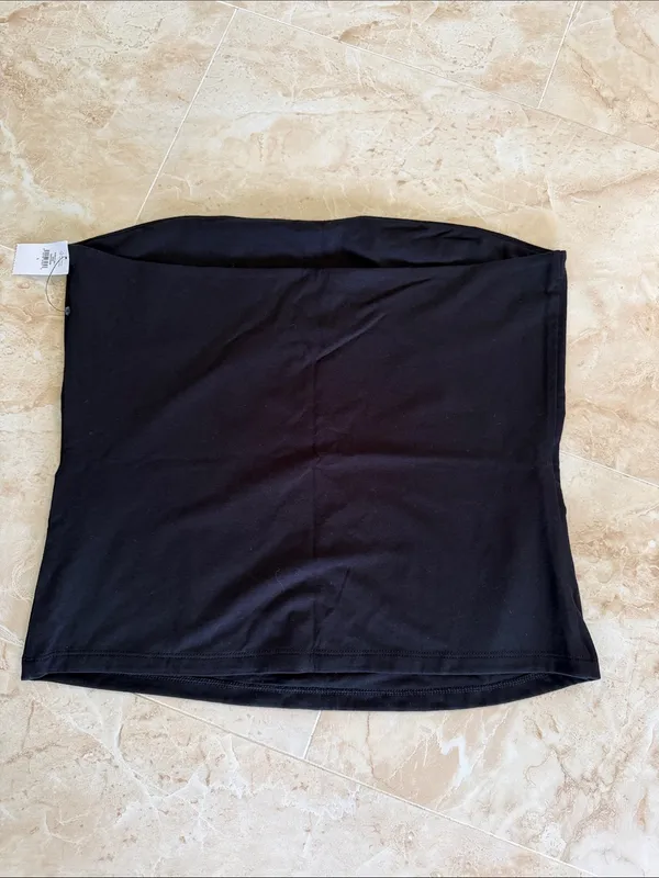 Banana Republic Black Strapless Tube Top - Soft Stretch NWT - Image 5