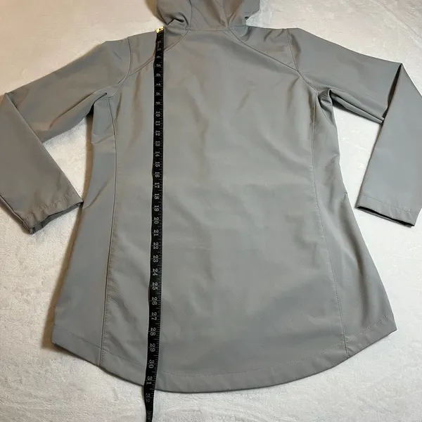 New Balance Women's Soft Shell Zip Up Jacket with Hood Size Large **FLAWED** - Image 10