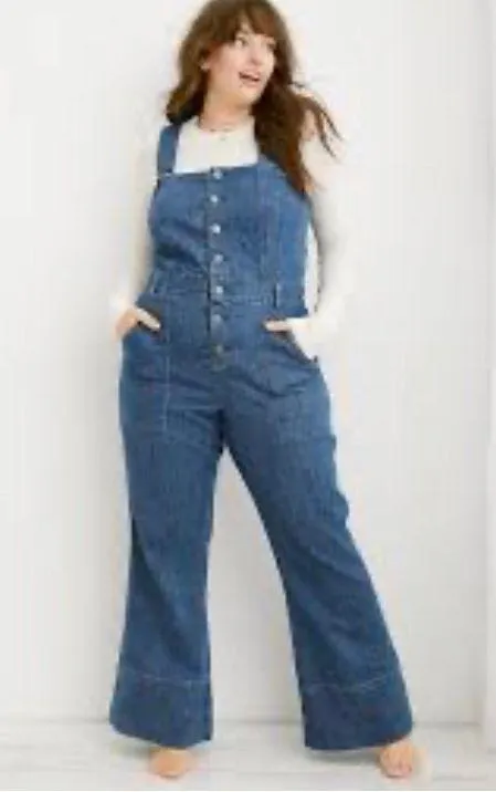 Denim Jeans Overalls - Image 2