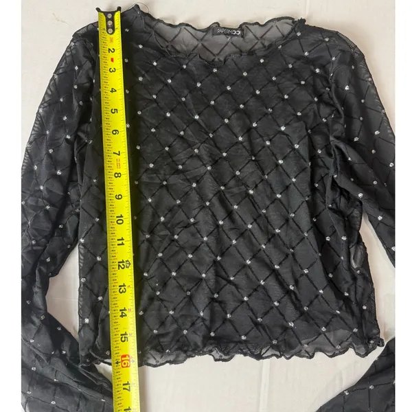 Stylish Long-Sleeve Top - Versatile Fashion Essential, Size Large - Image 5