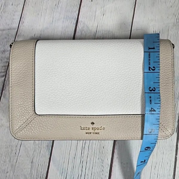 Kate Spade‎ Lena Colorblock Mini Flap Crossbody in Light Sand Multi NWT - Image 14
