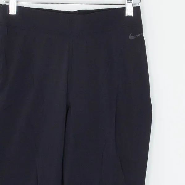 Nike Womens Dri Fit Woven‎ Bliss Mid Rise 7/8 Joggers Size XS Black Athleisure - Image 2