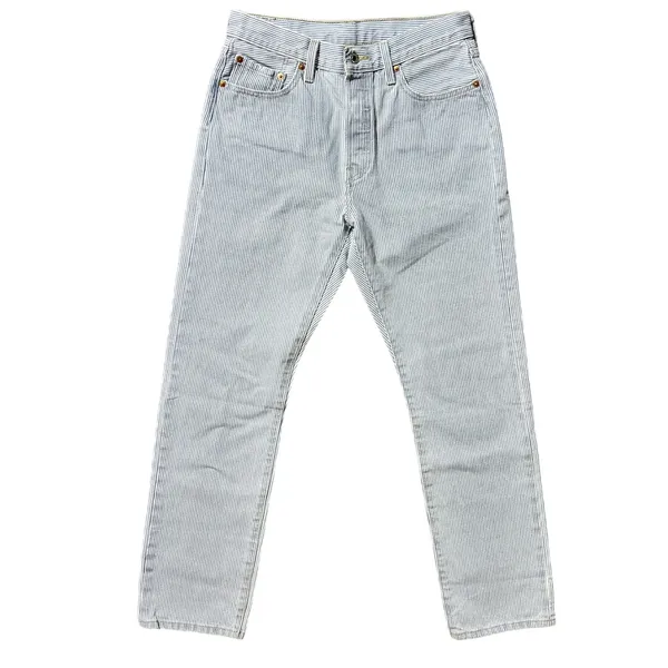 NWOT Levi's 501 Original Fit Jeans Fractal Line High Rise Straight Leg 32 x 30 - Image 5