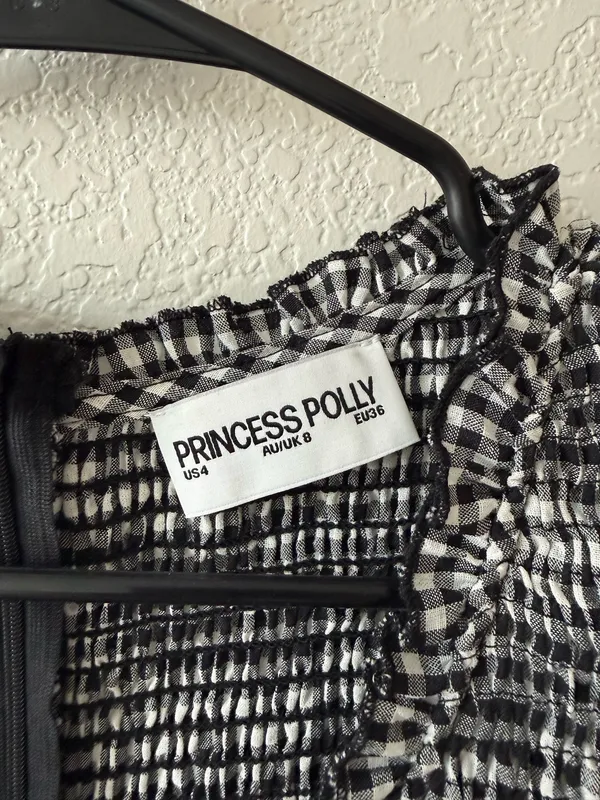 Princess Polly Gingham Romper - Image 6