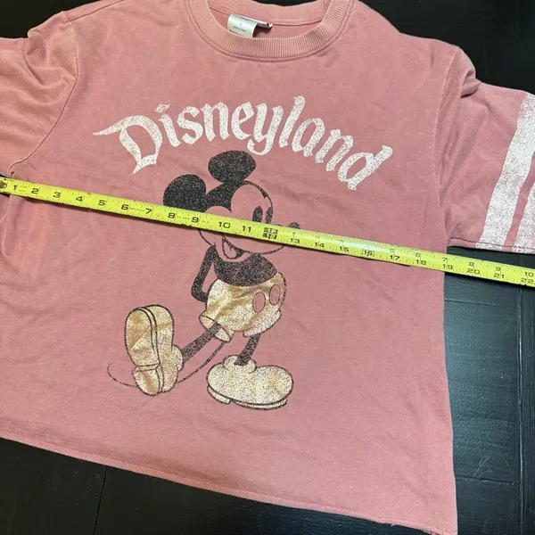 Disney Parks‎ Mauve Disneyland Mickey Sweatshirt - Image 4