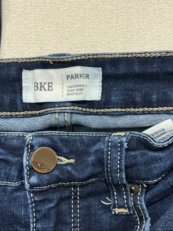 BKE Women's Bootcut Jeans in Dark Indigo - Image 4