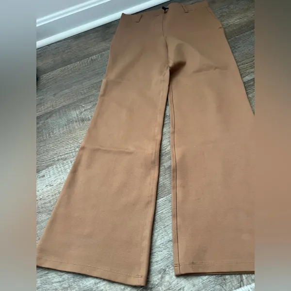 Quince tan‎ brown pull on pants size small - Image 4