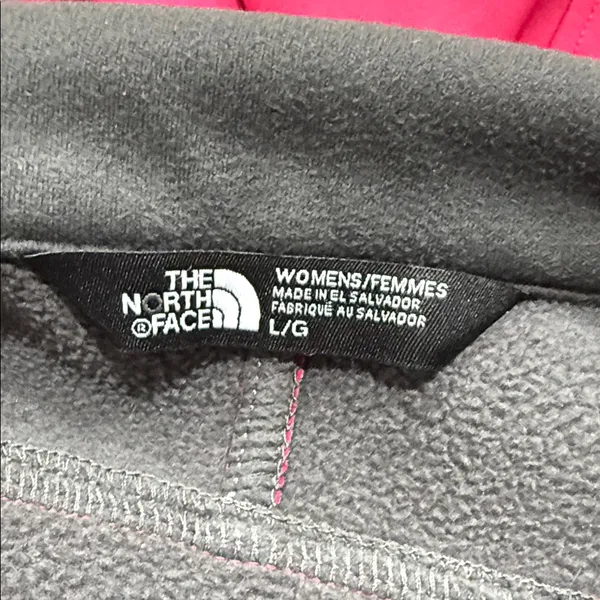 THE NORTH FACE CAROLEENA JACKET Softshell Coat Pink Women's Size L - Image 10
